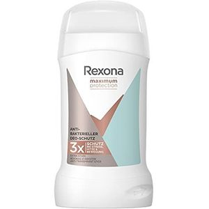 Rexona Maximum Protection Anti-transpirant deodorant, antibacteriële bescherming tegen sterk zweten en lichaamsgeur zonder alcohol, 40 ml, 6 stuks