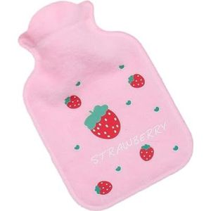 Warmwaterkruik Warmwaterzak Handwarmer Warmte Warm Cartoon Warmwaterkruik Watervulling Koudbestendig Kleine Zachte Herbruikbare Heetwaterzak (A)