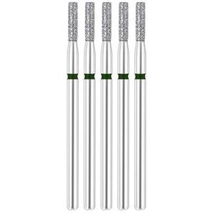 DHRCONPA 5-delige set diamantnagelboortjes, freesjes for manicure, roterende reinigingsaccessoires