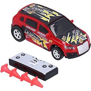 Mini RC Racing Car, 2.4 Ghz Mini Remote Control Car Electric Car Toy, Beste Cadeau voor Kinderen Volwassenen, met 2 Oplaadbare Batterijen, USB Oplaadbaar(Rood)