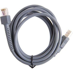 TTTLLNN 200cm 6.56FT USB Data Kabel voor Symbool Barcode Scanner LS1203 LS2208 LS4008I LS4208 LS3008 CBA-U01-S07ZAR