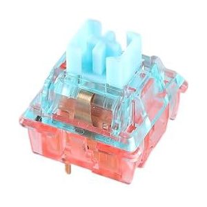 Ranked RS-2 Mechanische toetsschakelaar voor mechanische gaming-toetsenborden | 5-pins PCB gemonteerd | Lineair 47cN van Haimu (Water Ballet, 65 stuks)