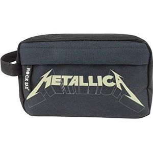Metallica Logo Toilet Bag Black