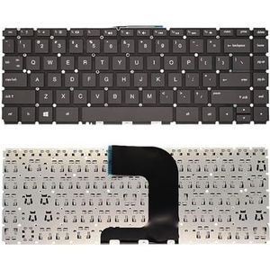 Russisch Spanje voor HP 14-ac101la -ac103la -ac104la -ac186la -ac187la -af106la Laptop Toetsenbord Geen Frame(US New)