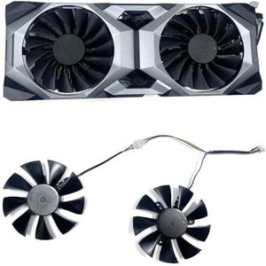DIY 2 STUKS 85MM 4PIN 12V 0.5A Koelventilator RTX2080 Ti voor VENTUS GPU FAN voor MSI RTX 2080Ti 2080 Super Videokaartventilatoren