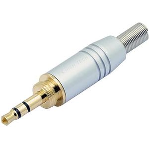 2 stuks 3,5 mm jack 3-polige stereo stekker soldeer draad plug voor microfoon MIC hoofdtelefoon hoofdtelefoon luidspreker audio en video (kleur: 2 zilver)