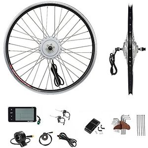 YOSE POWER 36 V 250 W voormotor met 24 inch voorwiel met lcd-display voor e-bike ombouwset