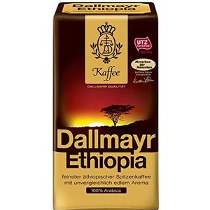 Dallmayr Ethiopia, Gemahlener Kaffee, Filterkaffee, Röstkaffee, 100% Arabica, 500 g