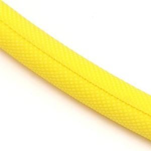 Uitbreidbare, geweven kabelbehuizing, Zelfsluitende spiraalkabelmanagementhuls, veelkleurig, meerdere maten(Yellow,60MM-1 METER)