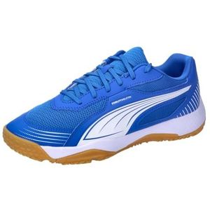 PUMA Unisex Kids Solarflash Iii Jr Indoor Court Schoen, Puma Team Royal PUMA Wit, 4.5 UK