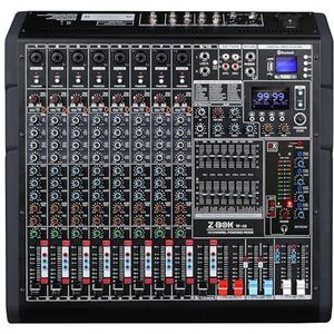 TX Z-BOK TF-10 10 kanalen professionele audio geluid mixer.