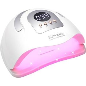 Nageldroger 380W UV LED-lamp for nagels 81LEDS Gel Polish Uithardende Manicure Lamp met Automatische Smart Sensor Nail Art(X25)
