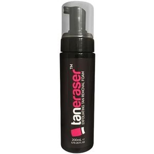 Tan Eraser Fake Tan Remover Foam | 200 ml Exfoliator Mousse verwijdert gemakkelijk elke spray of zelfbruinende producten