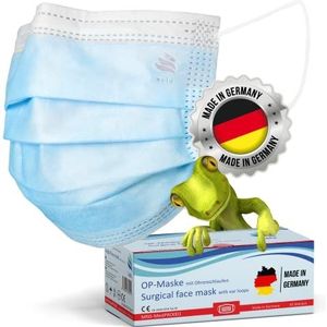 Medisch Mond- en Neusmasker - Blauw - 100 Stuks - Type IIR