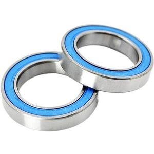 2 stuks Hybrid Ceramic 6800 6802 6805 6806 6901 6902 2RS 24377 15267 16287 17287 18307 Bearing 15 24 25 30 mm fietsendrager (MR172287) 87 cm. 7 x 28 x 7 mm)