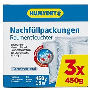 Humydry Vochtvreter Navulverpakking 3 x 450 g