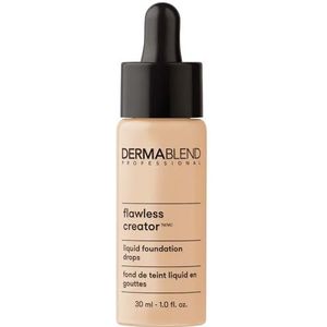 Dermablend Flawless Creator Lightweight Foundation - Oil Free Formula - Never Cakey - Covers Skin Blemishes - Weightless Coverage - Suitable For Normal, Combination And Oily Skin - 20W - 30 ML