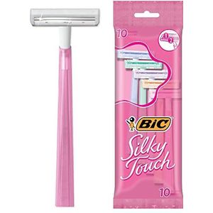 BIC Twin Select Silky Touch Twin Blade Scheerapparaat, Vrouwen, 10-Count (Pakketten van 12) door BIC