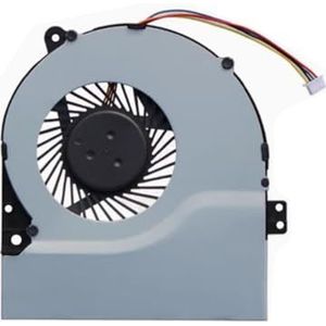 Laptop CPU koelventilator Voor For ASUS R409 R409C CA CC R409J JB JF R409L R409LA R409LB R409LC R409LD R409LN R409MD R409V R409VB R409VC R409VE Zwart