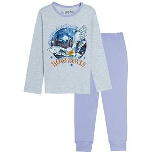 Harry Potter Meisjes Volledige lengte Pyjama Kids Zweinstein Letter Pjs Set Hedwig Nachtkleding
