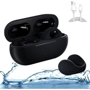Trimetica - Earmetics - Draadloze Koptelefoon - Zwart - Waterproof - Bone Conduction