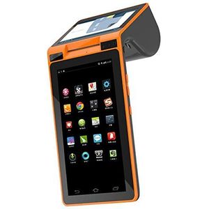 POS-terminal Met 58 Mm Thermische Printer, 7 & 4,3 Inch Dubbel Touchscreen, Android 5.1 OS, Intelligente Betaalterminal, BT WiFi NFC 3G-communicatie