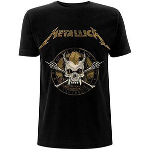 Metallica Heren Scary Guy Seal T-Shirt Zwart