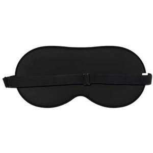 Ultrazacht slaapmasker, pure natuurlijke zijden stof en katoenen gevuld oogmasker met verstelbare riem