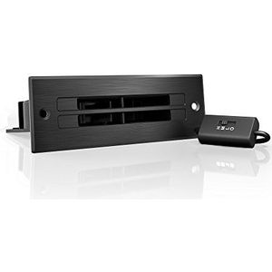 AC Infinity AIRPLATE S2, stil ventilatorventilatorsysteem 6 inch (15 cm) met toerentalregeling, voor thuisbioscoop-AV-kasten