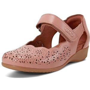 Cobb Hill Rully Mary Jane Flat voor dames, Dusty Rose Leer, 37 EU
