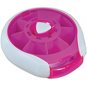 Aidapt VM930D pillendoosje voor 7 dagen, roze
