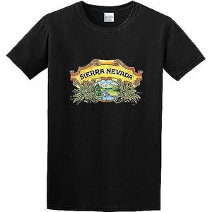 Sierra Nevada Retro Logo Beerbaseball Cotton T Shirt Mens T-shirts & overhemden(X-Large)