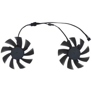 T129215SU, Videokaartventilator, VGA-koeler, Voor kleurrijke iGame voor GTX 1650 SUPER 1650S 4GB, Voor GTX1650 voor Ultra OC