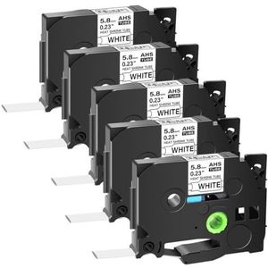 MRHZKE Labelbuizen Compatibel met labelprinters, inclusief PT-1010B PT-D400