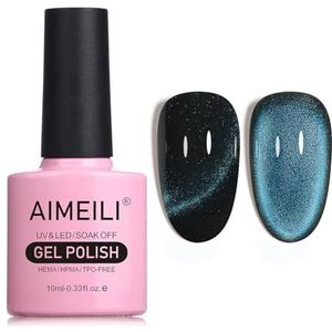 AIMEILI Hema Free Cat Eye Gel Nagellak UV LED Gellack Soak Off Vegan Cruelty-Free Gel Polish 10ml (759)