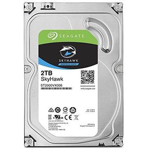 Seagate Skyhawk Surveillance HDD ST2000VX008 - HDD - 2 TB - intern - 3,5"" - SATA 6Gb/s - 5900 RPM - Buffer: 64 MB