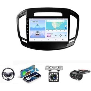 Android 13 2 DIN Autoradio Stereo 9 inch Screen voor Buick Regal/Opel Insignia 2014-2016 GPS Navigatiesysteem FM AM RDS DAB+ Radio Carplay Android Auto Qualcomm BT 5.0 Dolby DTS(NF-7 8Core 8+256G)