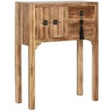 Home ESPRIT console, zwart, dennenhout, MDF, 64 x 26 x 83 cm