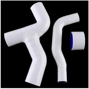 Turbo Boost Intercooler Slang Voor Subaru Voor Forester XT 2.5L 2004 2005 2006 2007 2008 Turbo Intercooler Y-slangenset(Wit)