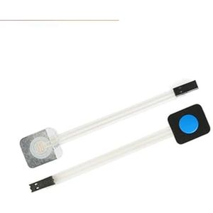 OUMIFAND 1 stks/5 stuks membraanschakelaar toetsenbord 1 sleutel matrix membraanschakelaar rood groen grijs geel toetsenbordbord (kleur: blauw, maat: 5 stuks)