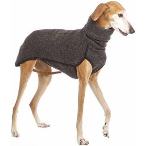 Herfst en winter warme windhond labrador herder kleding voor grote honden hemd hoge hals pullover stretch fleece trui voor honden vest jas voor huisdieren