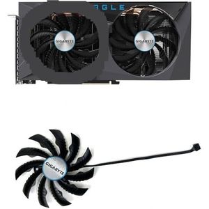 Videokaartventilator voor Gigabyte GeForce RTX 3060 3060Ti voor EAGLE OC 95MM PLD10010S12H RTX3060 RTX3060Ti grafische kaart koelventilator(A)