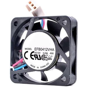LMNCBVYA High-Performance EFB0412VHA-R00 40mm Cooling Fan - DC12V, 0.23A, 3-Wire Small Inverter Fan for Efficient Cooling Solutions