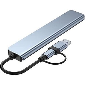 USB Type C Hub Adapter 8 Port Hub USB C Multiport Adapter voor Type C Tabletten