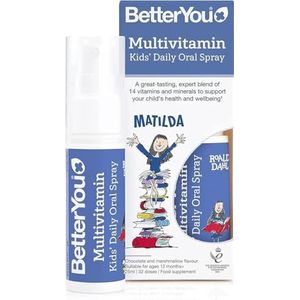 BetterYou Multi-Vit Junior Daily Multivitamine Kinderen Orale Spray Mondspray 25ml