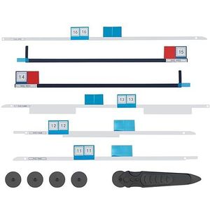 Boloest Lcd-scherm, plakstrips, sticker, vervangende tape, professionele reparatieset, compatibel met iMac 27 inch A1419 Retiona 2012-2015 (met openingsgereedschap)