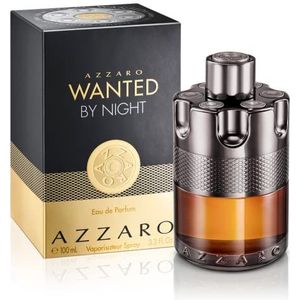 Azzaro Wanted By Night, Eau de Parfum Spray voor Heren, Spray, Oriental Woody Fragrance, 100 ml