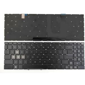 YGUWZ Compatibel Met US Blauw Backlit Vervanging Toetsenbord 15 A12VE A12VF A13VE MS-15K1 Bravo 15 B7EDP C7VE C7VF 17 C7UDX D7VF MS-158P Laptop