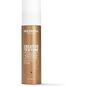 Goldwell Stylesign Creative Texture, Crystal Turn High-Shine Gel Wax voor Steil, Golvend en Krullend Haar, 100 ml