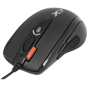 A4Tech Oscar Laser Gaming Mouse XL-750 ZWART - Muis (USB, zwart, games, lasers, banden, Windows 2000/XP/MCE2005/XP (X64)/2003 (X64)/Vista)